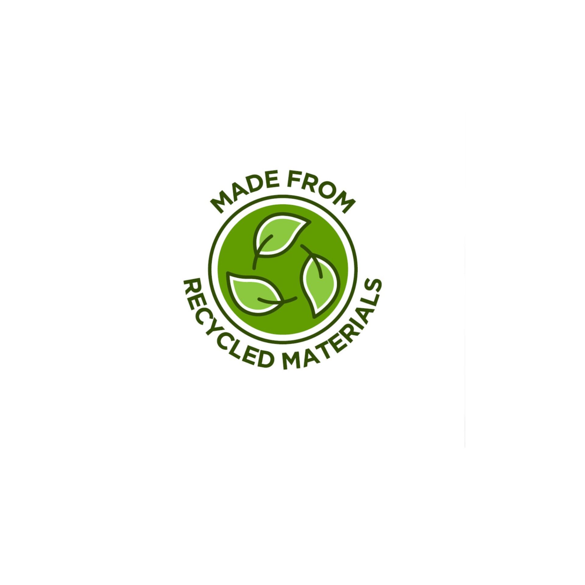 Logo recycled materials