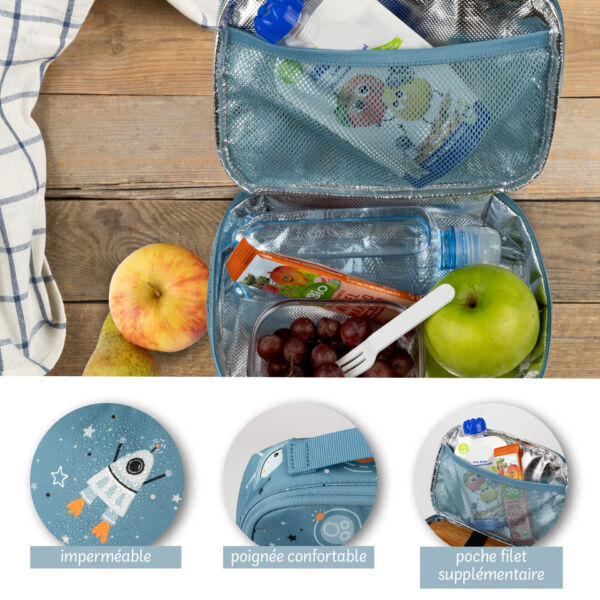 Sac isotherme pour enfants Univers