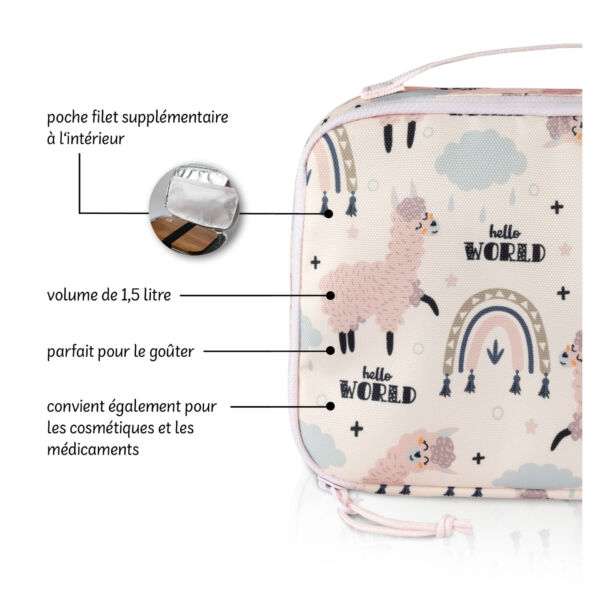 Sac isotherme Lama pour enfants