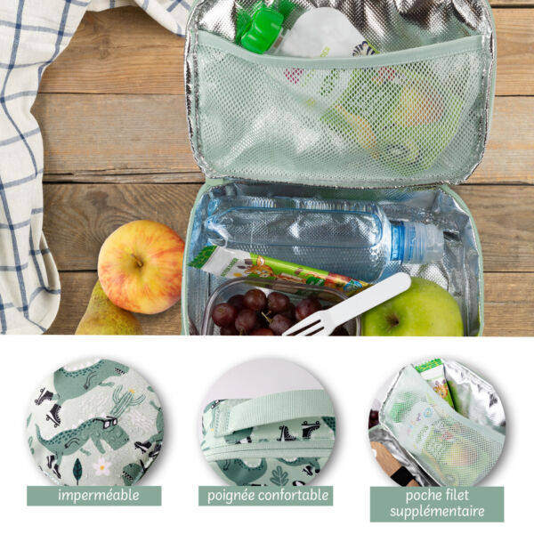 Sac isotherme pour enfants Dinosaure