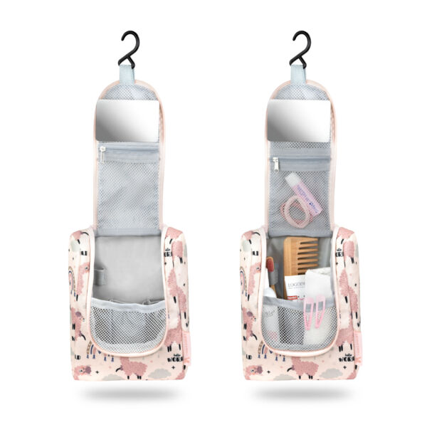 borsa da toilette per bambini lama