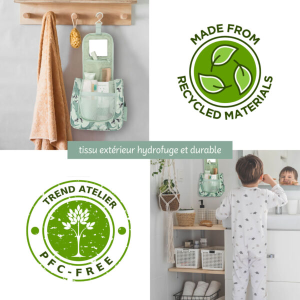 trousse de toilette pour enfants Dinosaures