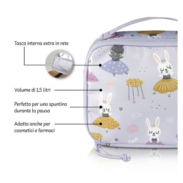 Borsa pranzo per bambini Ballerina