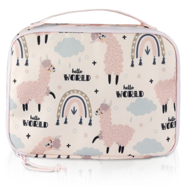 Borsa pranzo per bambini lama