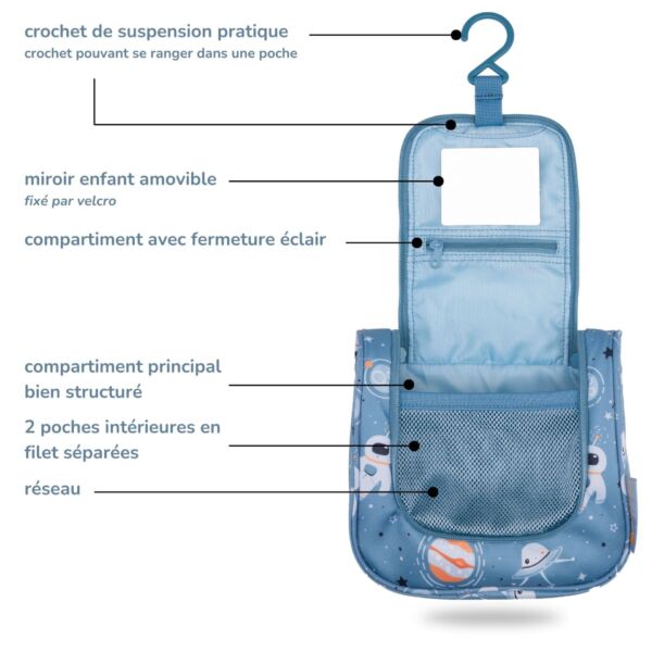 Trousse de toilette enfant Espace
