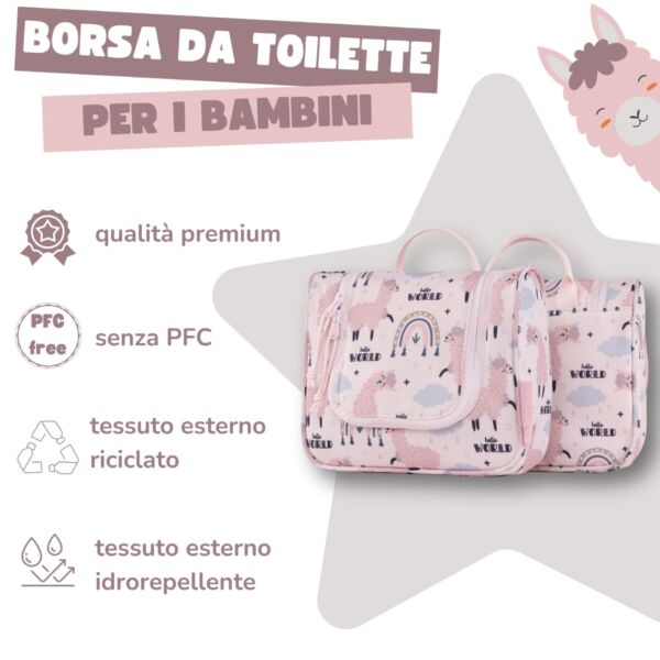Beauty case per bambini Lama