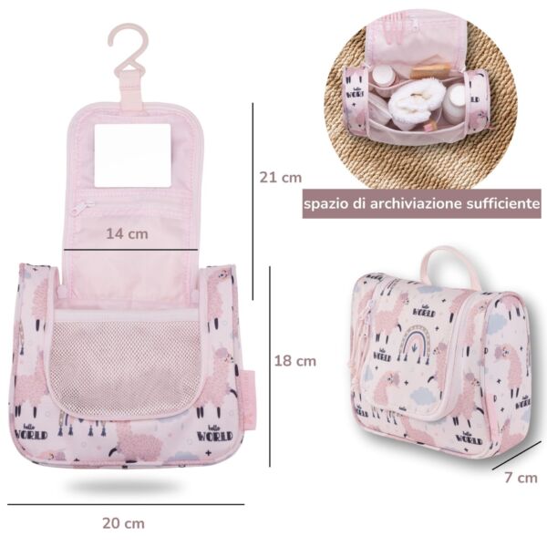 Beauty case per bambini Lama