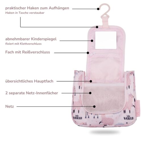 Kinder Kulturtasche Lama