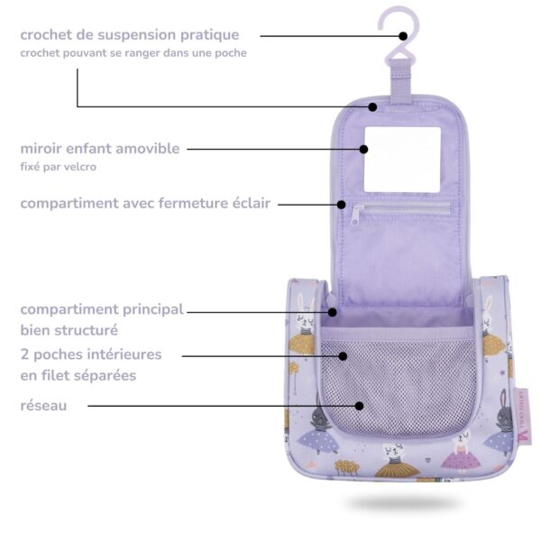 Trousse de toilette enfant Ballerina