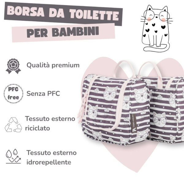 Beauty case per bambini Gatto