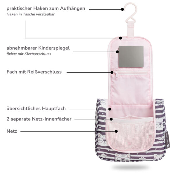 Kinder Kulturtasche Katze
