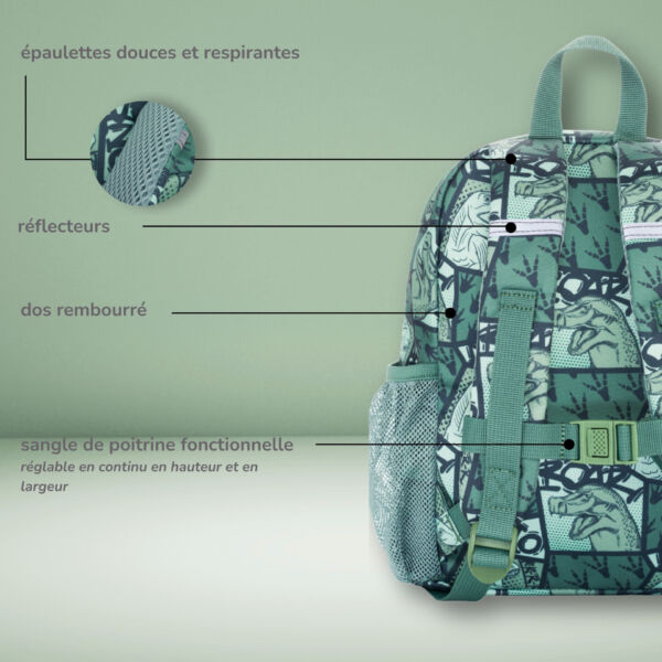 Sac à Dos Enfant Dino 2