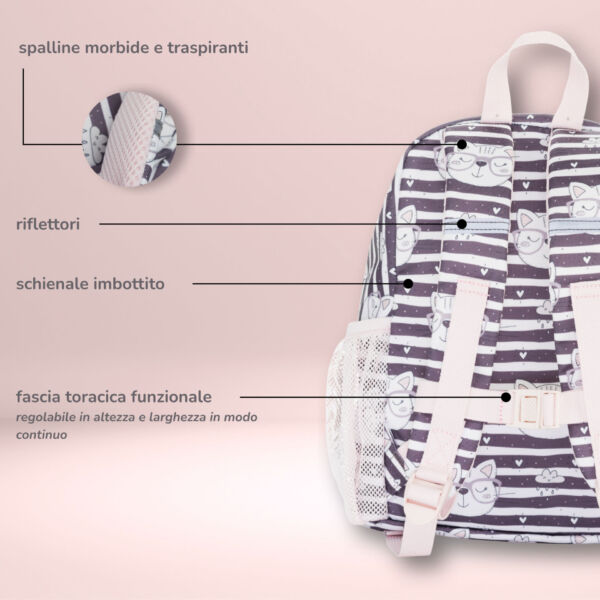 Zaino per bambini Gatto