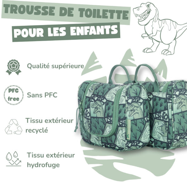Trousse de toilette enfant Dino 2