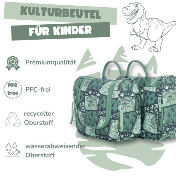 Kinder Kulturtasche Dino 2