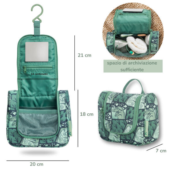 Beauty case per bambini Dino 2