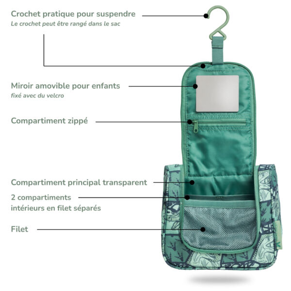 Trousse de toilette enfant Dino 2