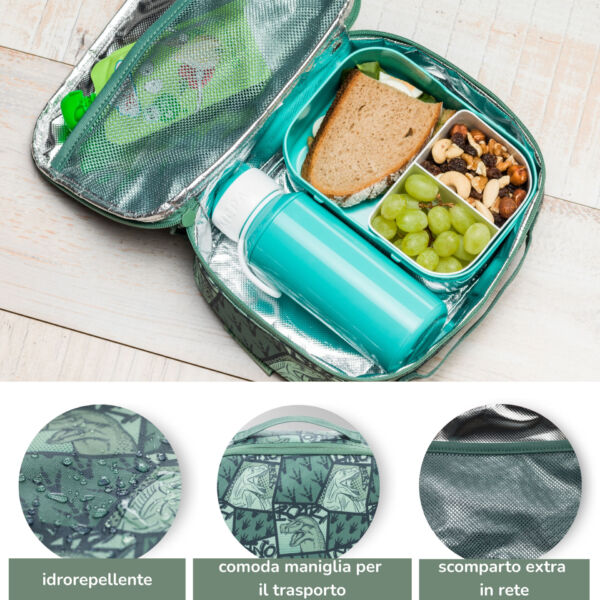 Borsa termica per bambini Dino