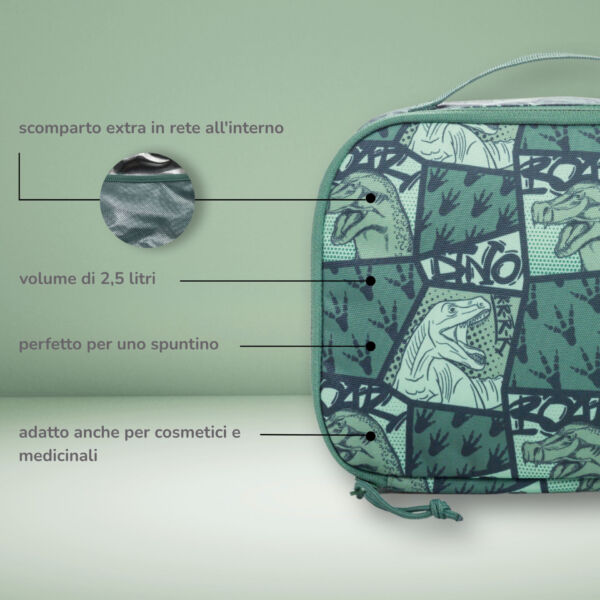 Borsa termica per bambini Dino