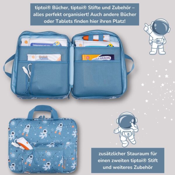Kinder Büchertasche Weltall