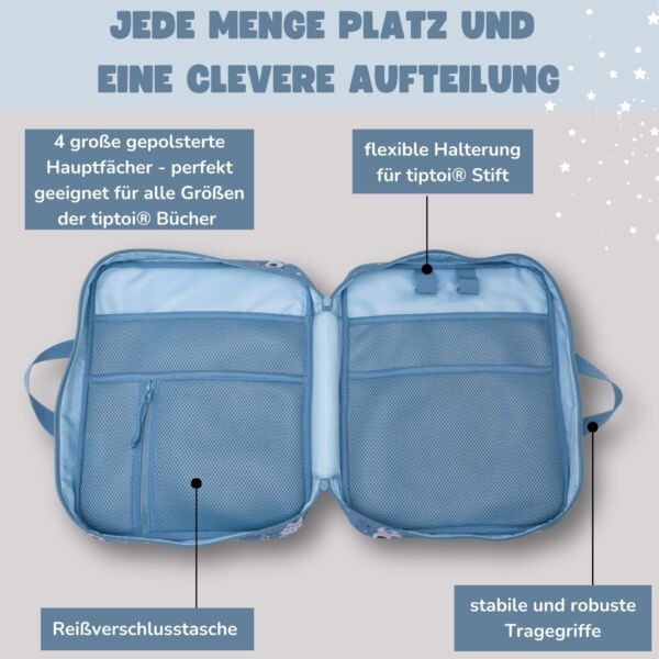 Kinder Büchertasche Weltall